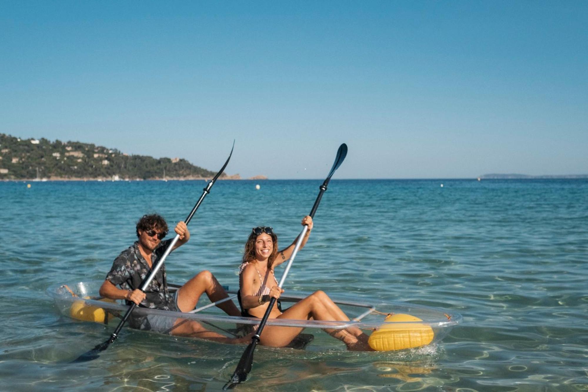 Surplage Hotel Cavaliere Le Lavandou Bagian luar foto