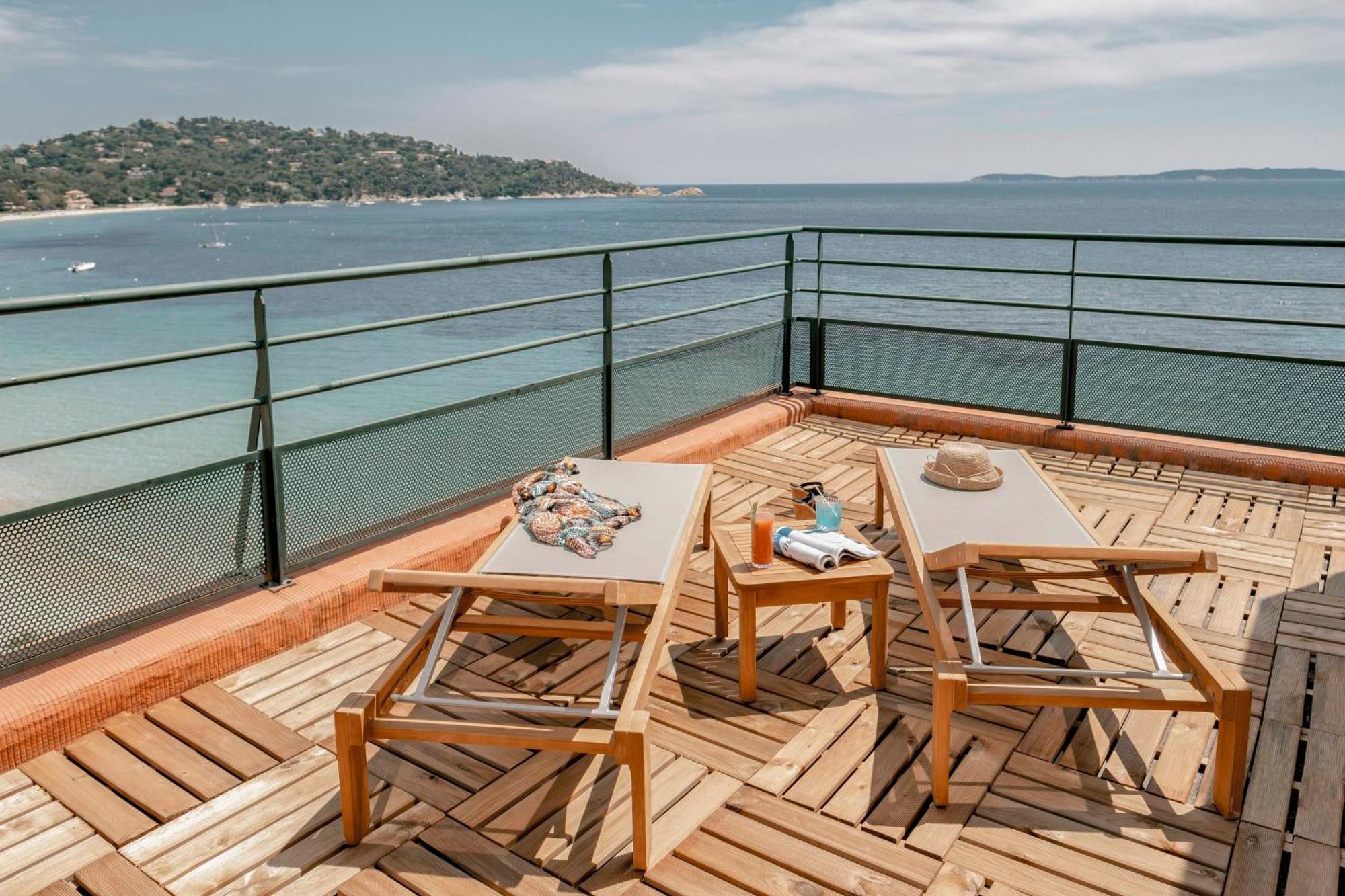 Surplage Hotel Cavaliere Le Lavandou Bagian luar foto
