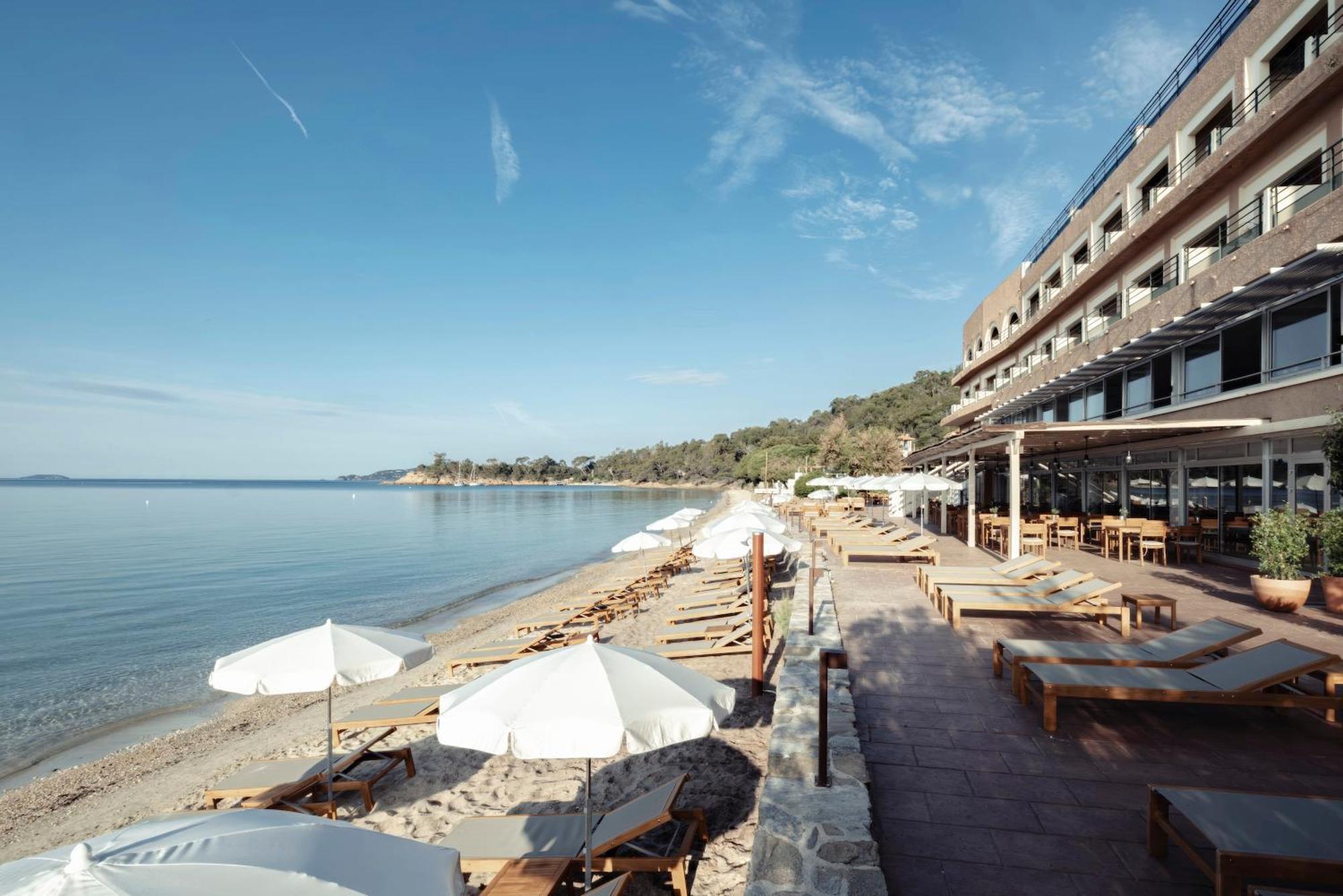 Surplage Hotel Cavaliere Le Lavandou Bagian luar foto